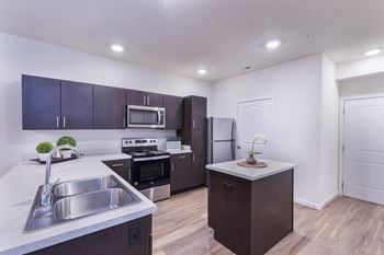 Luxury vinyl plank flooring